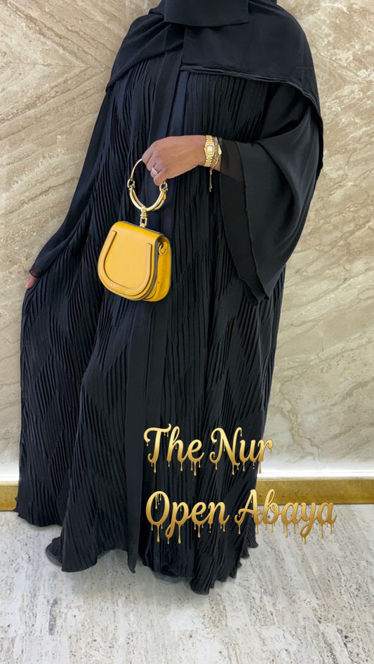 The Nur- Open Abaya