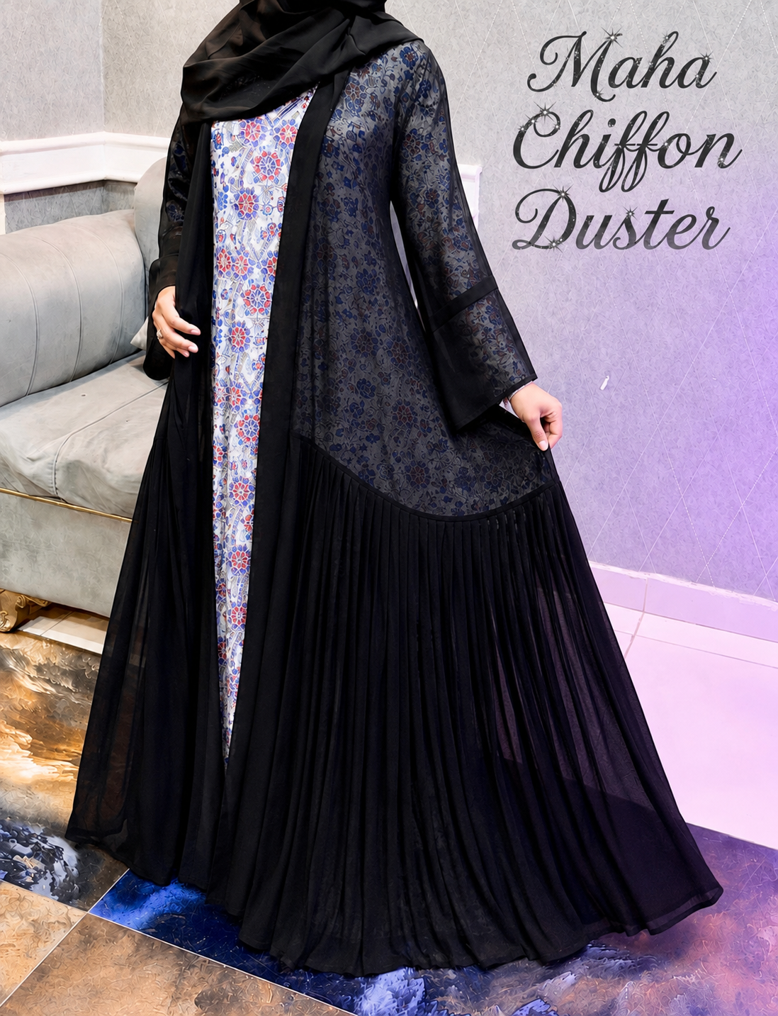 Maha Chiffon Duster